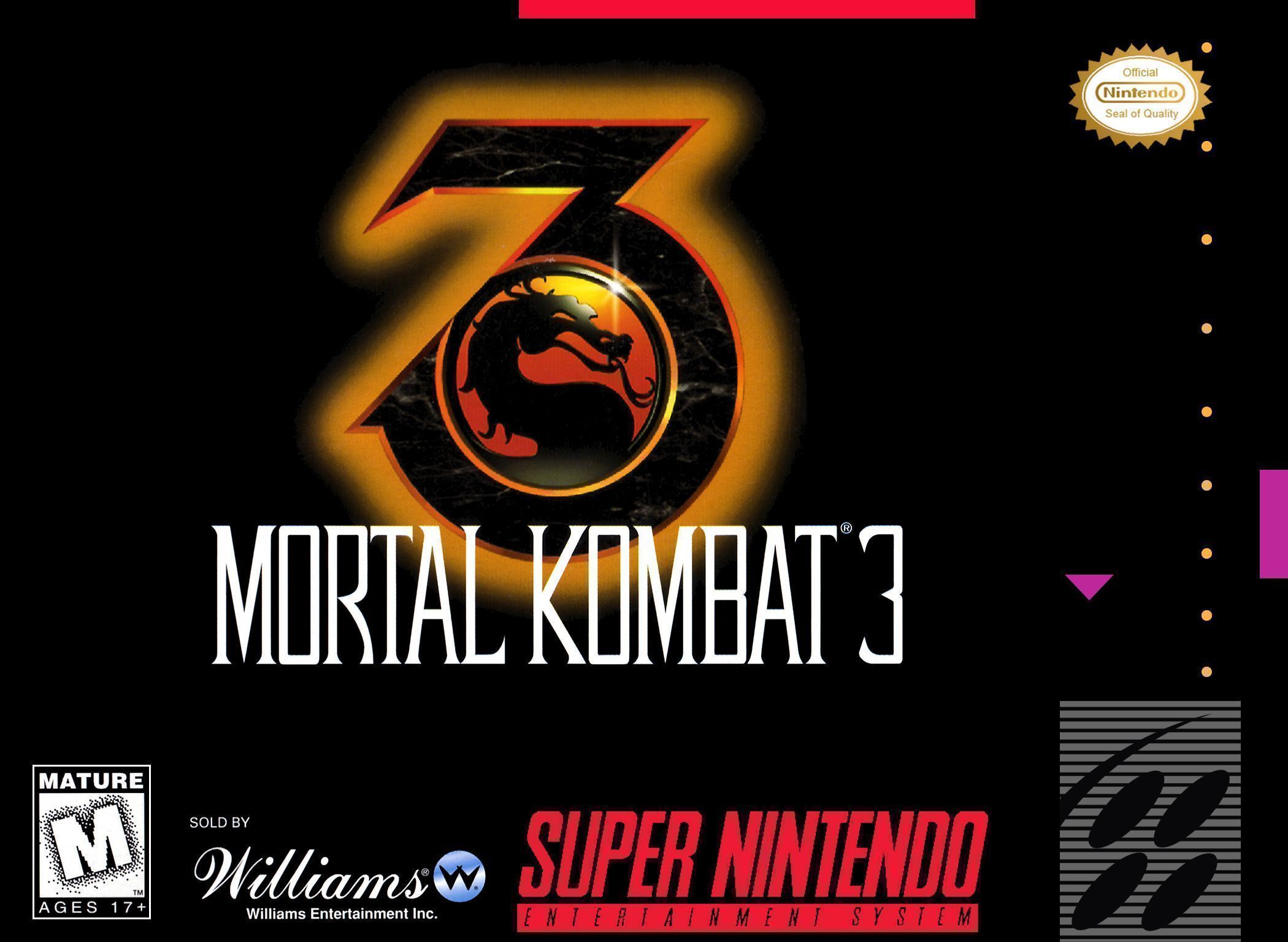Mortal Kombat 3 Final (Anthrox Beta Hack) (USA) Game Cover